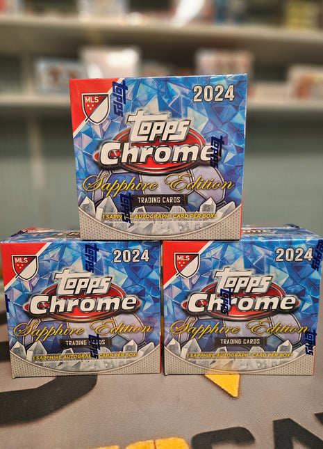2024 Topps MLS Chrome Sapphire Box