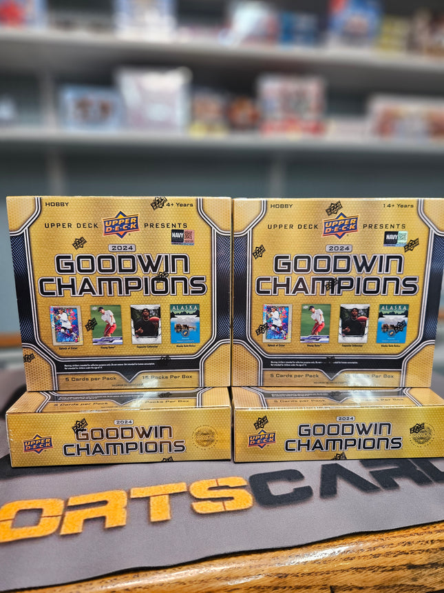 Multi 2024 UD Goodwin Champions Hobby Box