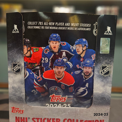 NHL 2024-25 Topps NHL Sticker Collection Album