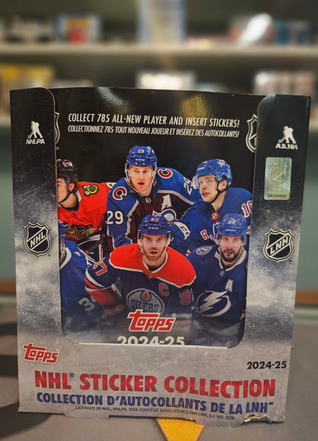 2024-25 Topps NHL Sticker Collection Album