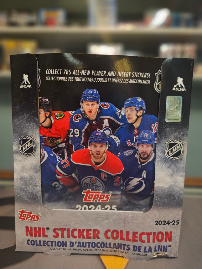 NHL 2024-25 Topps NHL Sticker Collection Album