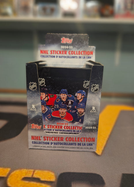 2024-25 Topps NHL Sticker Collection Pack
