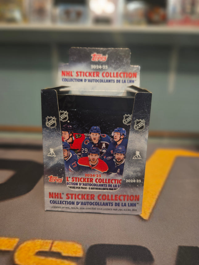 NHL 2024-25 Topps NHL Sticker Collection Pack