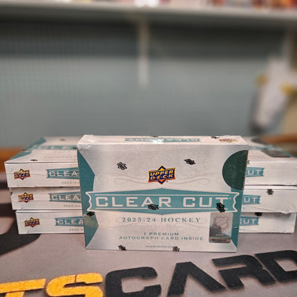 NHL 2023-24 UD Clear Cut Hockey Box