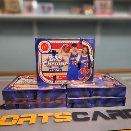2024 Topps Chrome Mcdonald's Hobby Box