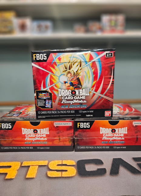 FB05 Dragon Ball Super Card Game Fusion World New Adventure Booster Box