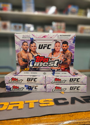 UFC 2024 Topps Finest Hobby Box