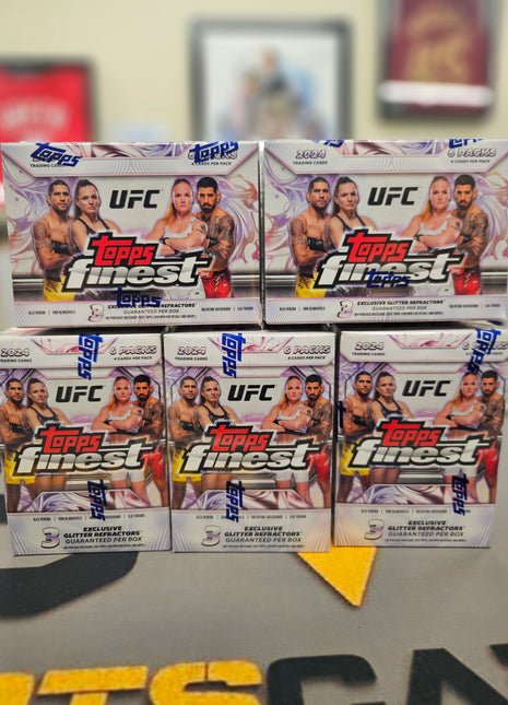 UFC 2024 Topps Finest Value Box