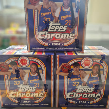 2024 Topps Chrome All American Basketball Monster Box