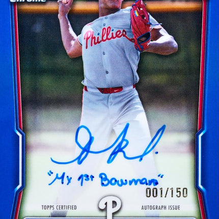 2026 BOWMAN CHROME HOBBY CASE BREAK #1 RELEASE DAY 09/09/2026