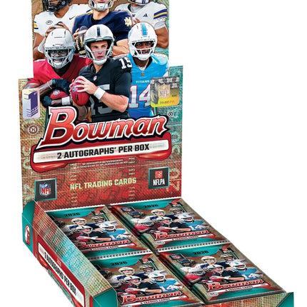 2026 BOWMAN FOOTBALL JUMBO / 2x 2026 BOWMAN FOOTBALL HOBBY PYT BREAK
