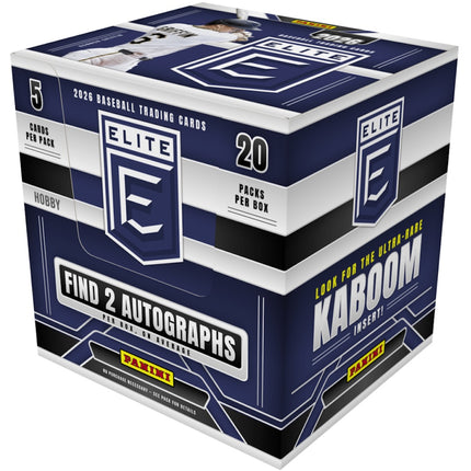 2x MLB 2026 Panini Immaculate Baseball Hobby / 3x 2026 Panini Elite Baseball Hobby PYT BREAK