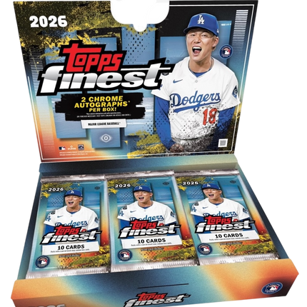 2026 Topps Finest Baseball Full Case PYT Break