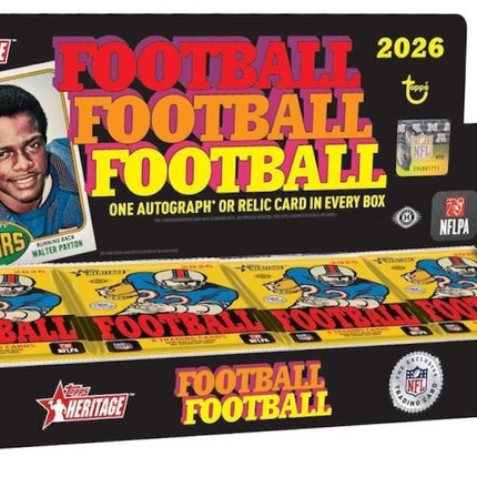 2026 TOPPS HERITAGE HOBBY FULL CASE PYT RELEASE DAY 10.21.2026