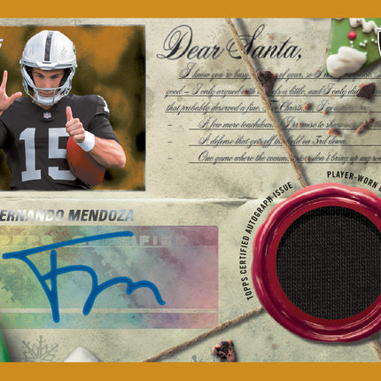 2026 TOPPS HOLIDAY NFL MEGA FULL CASE PYT BREAK (RELEASE DAY 10.23.2026)