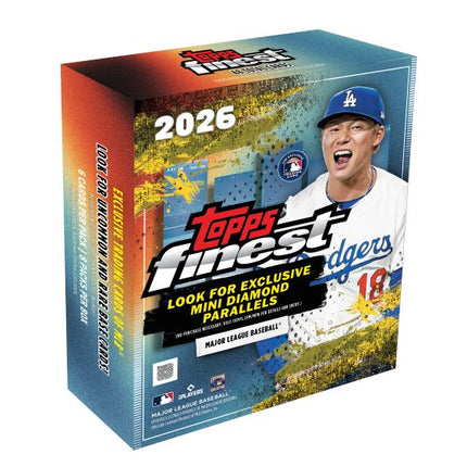 HALF CASE 2026 Topps Finest Baseball Hobby / HALF CASE Mega Boxes DUAL HALF PYT BREAK