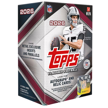2026 TOPPS FLAGSHIP FOOTBALL BLASTER PYT FULL CASE