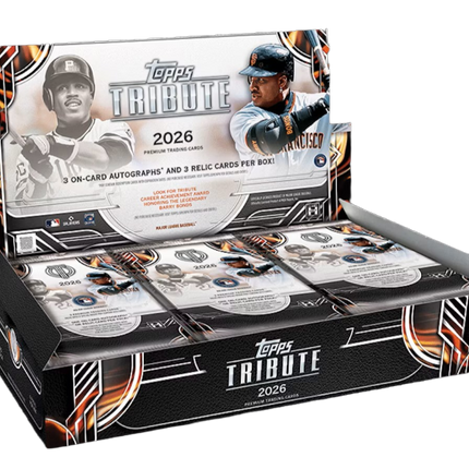 2026 Topps Tribute Hobby Full Case PYT Break Release Day 07.29.2026