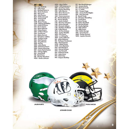 2025 COSMIC NFL HOBBY BOX / 2026 Under Wraps NFL Replica Helmet / 2025 SIGNATURE SERIES HOBBY