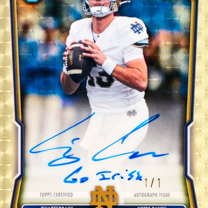 2026 BOWMAN FOOTBALL JUMBO FULL CASE PYT BREAK #1 RELEASE DAY 09/30/2026