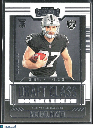 2023 Panini Contenders Michael Mayer #23 Draft Class Rc Raiders