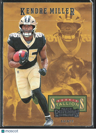 2023 Panini Contenders Kendre Miller #15 Rookie Stallions