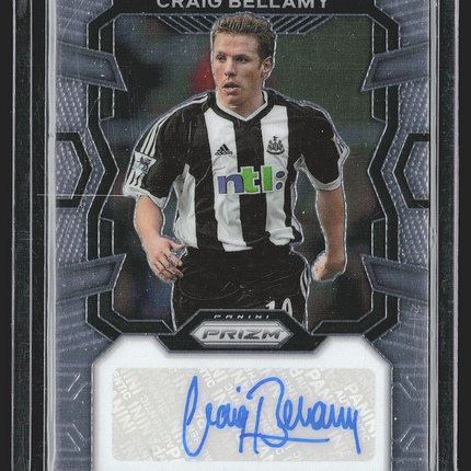 2023-24 Prizm Craig Bellamy #S-CBE Auto Newcatle United