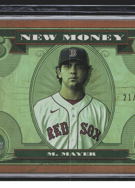 2023 Bowman Platinum - New Money #NM-17 Marcelo Mayer (RC) Gold /25