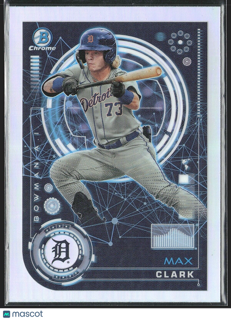 2024 Bowman Chrome A.I. Max Clark #BAI-11 Tigers