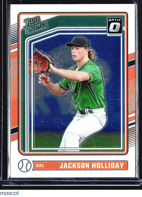 2024 Panini Donruss - Optic Rated Prospects #184 Jackson Holliday (RC)