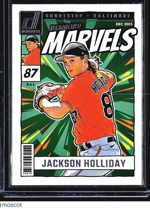 2024 Panini Donruss - Diamond Marvels #5 Jackson Holliday (RC)