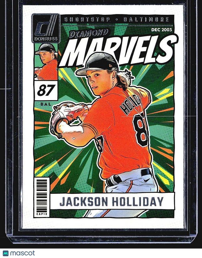 2024 Panini Donruss - Diamond Marvels #5 Jackson Holliday (RC)