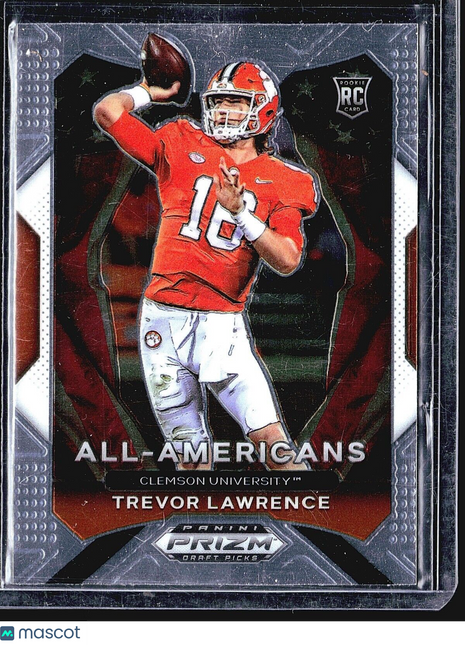 2021 Panini Prizm Draft Picks - All-American #181 Trevor Lawrence (RC)