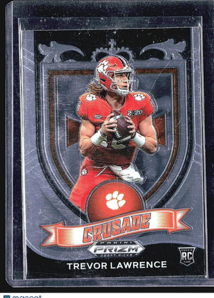 2021 Panini Prizm Draft Picks - Crusade #161 Trevor Lawrence (RC)