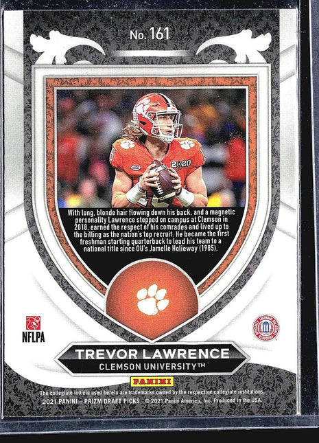 2021 Panini Prizm Draft Picks - Crusade #161 Trevor Lawrence (RC)