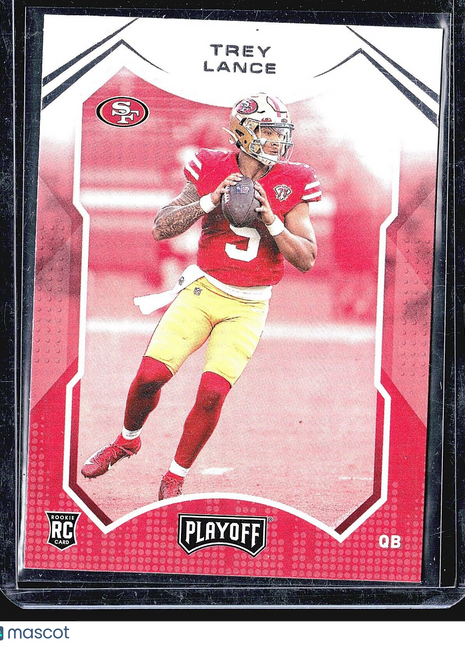 2021 Panini Playoff - Rookies #203 Trey Lance (RC)