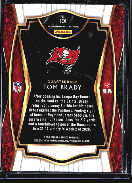 2020 Panini Select - Premier Level #101 Tom Brady
