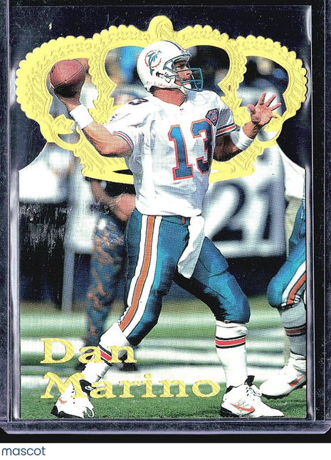 1995 Pacific - Gold Crown Die-Cuts #DC-8 Dan Marino Dolphins