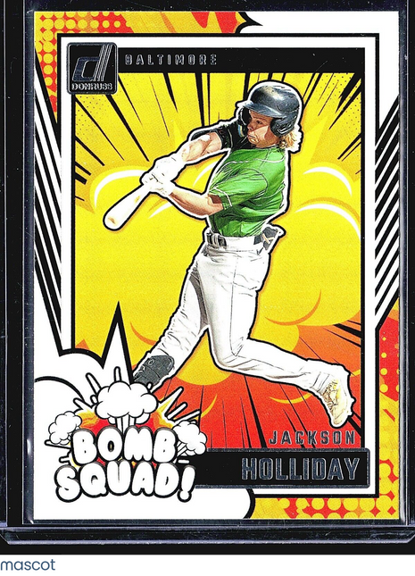 2024 Panini Donruss - Bomb Squad #8 Jackson Holliday (RC)
