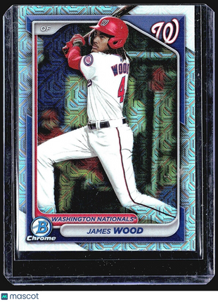 2024 Bowman Chrome Prospects Mojo #BCP-91 James Wood (RC)