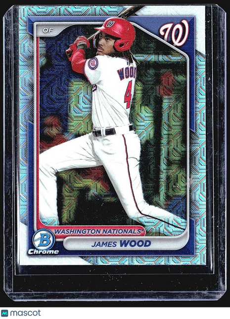 2024 Bowman Chrome Prospects Mojo #BCP-91 James Wood (RC)