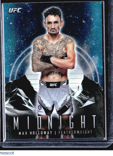 2024 Topps Midnight Moon Beam sp Max Holloway #77