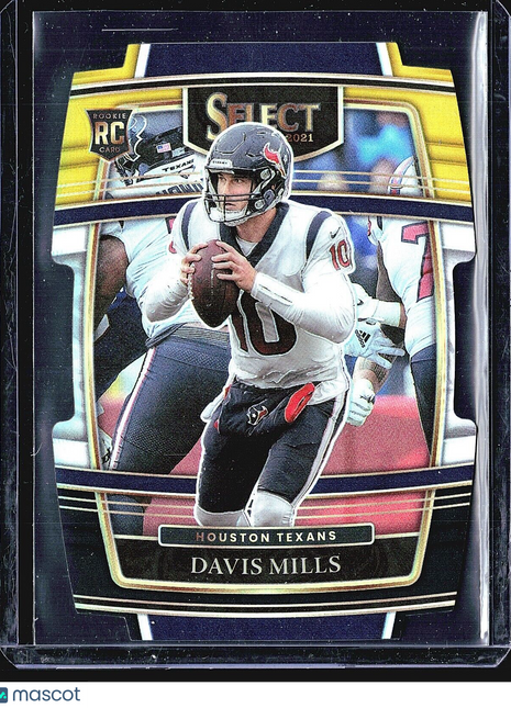 2021 Panini Select - Concourse #65 Davis Mills (RC)