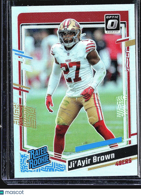 2023 Panini Donruss Optic Holo Rated Rookie #290 Ji'Ayir Brown (RC)