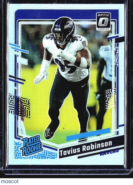 2023 Panini Donruss Optic Holo Rated Rookie #208 Tavius Robinson (RC)