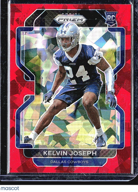 2021 Prizm Kelvin Joseph Red Ice Rc #385 Rookie