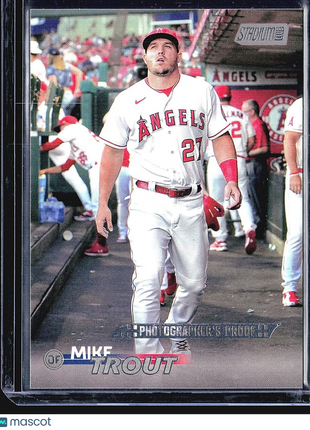 2023 Topps Stadium Club - #179 Mike Trout Photographers proof