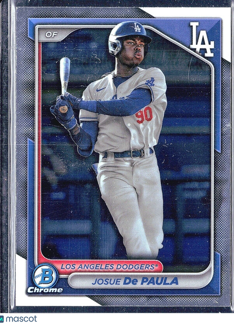 2024 Bowman Chrome 1st Prospects #BCP-12 Josue De Paula (RC)