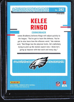 2023 Panini Donruss Optic Green Pulsar Rated Rookie #282 Kelee Ringo (RC)