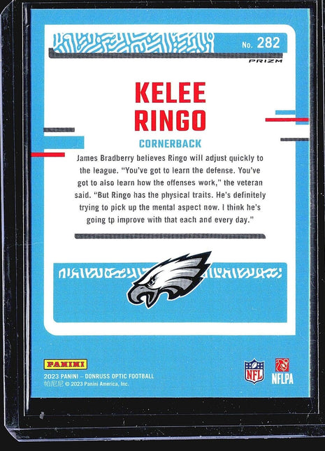 2023 Panini Donruss Optic Green Pulsar Rated Rookie #282 Kelee Ringo (RC)